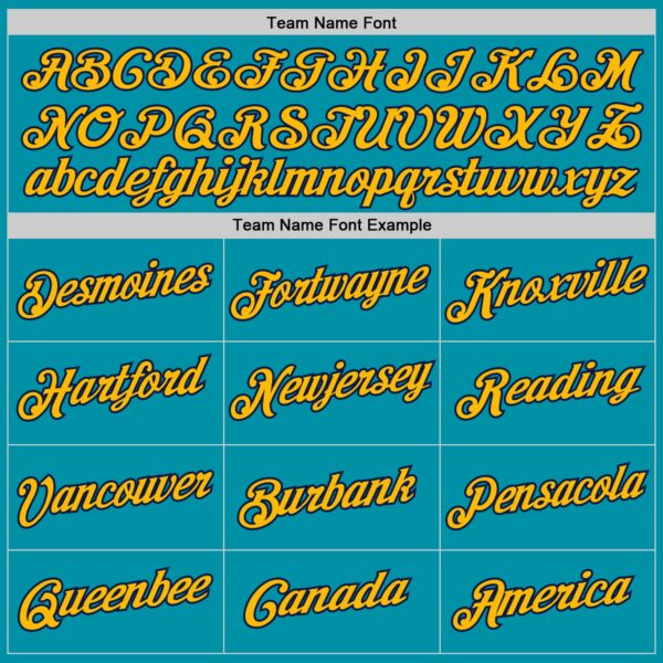 Custom Teal Navy-Gold Authentic Throwback Basketball Jersey