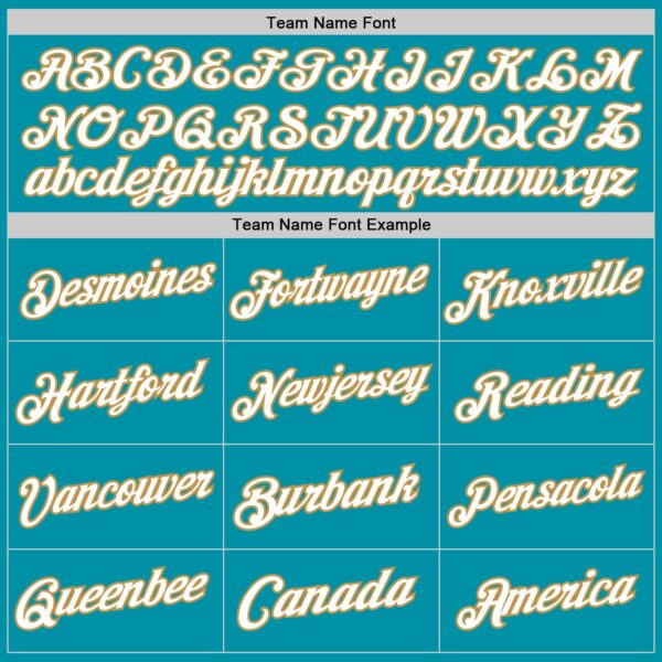 Custom Teal White-Old Gold Authentic Throwback Basketball Jersey