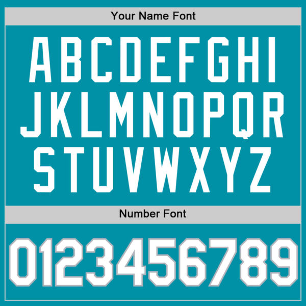 Custom Teal White-Gray Authentic Throwback Basketball Jersey