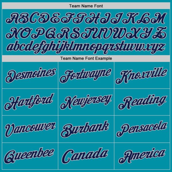 Custom Teal Navy-Gray Authentic Throwback Basketball Jersey