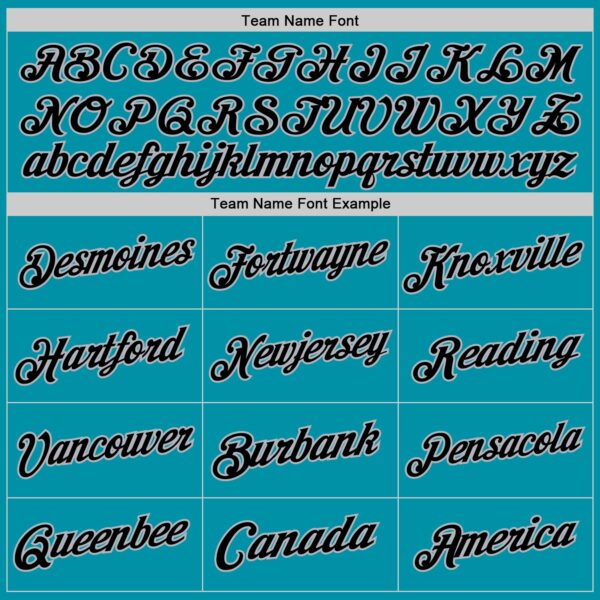 Custom Teal Black-Gray Authentic Throwback Basketball Jersey