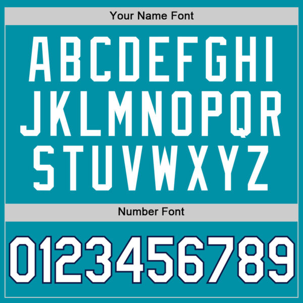 Custom Teal White-Navy Authentic Throwback Basketball Jersey