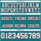 Custom Teal White-Red Authentic Football Jersey