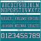 Teal0418-3 Custom Teal Gray-Navy Authentic Football Jersey