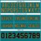 Teal0430-3 Custom Teal Black-Old Gold Authentic Football Jersey