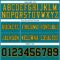 Custom Teal Black-Gold Authentic Football Jersey