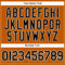 Custom Texas Orange Black-White Authentic Baseball Jersey