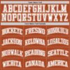 Custom Texas Orange White Authentic Basketball Jersey