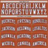 Custom Texas Orange White-Navy Authentic Basketball Jersey