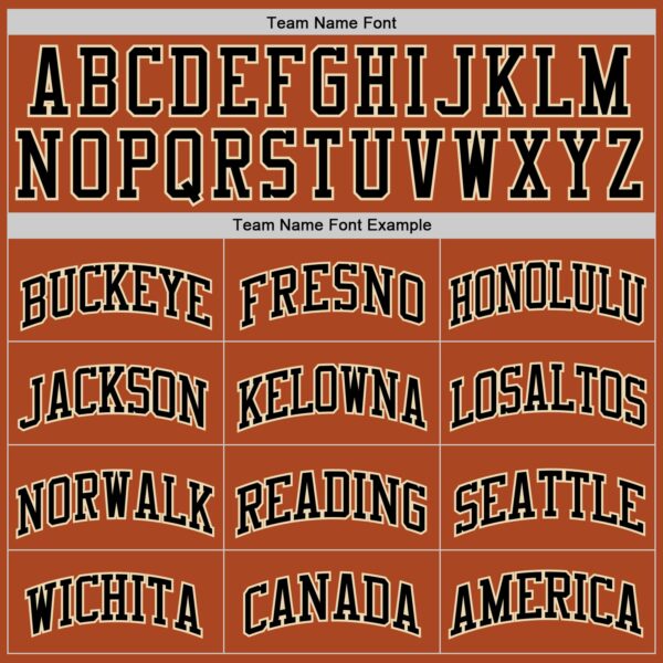 Custom Texas Orange Black-Cream Authentic Basketball Jersey