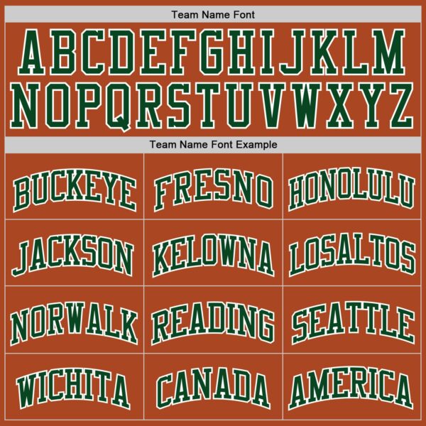 Custom Texas Orange Green-White Authentic Basketball Jersey