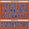 Custom Texas Orange Royal-White Authentic Basketball Jersey