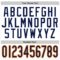 White0627-3 Custom White Navy-Orange Mesh Authentic Football Jersey