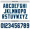 White0757-3 Custom White Navy-Aqua Mesh Authentic Football Jersey