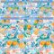 Custom White Light Blue-White 3D Pattern Design Oranges Authentic Basketball Jersey