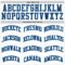 Custom White Blue-Navy Authentic Throwback Basketball Jersey