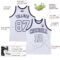 Custom White White-Navy Authentic Throwback Basketball Jersey