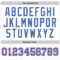 Custom White Blue-Orange Authentic Throwback Basketball Jersey