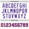 Custom White Purple-Orange Authentic Throwback Basketball Jersey
