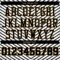 Custom White Black-Old Gold Round Neck Sublimation Basketball Suit Jersey