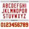 Custom White Red-Gold Authentic Throwback Basketball Jersey