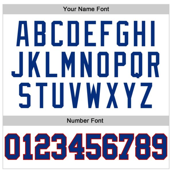 Custom White Royal-Red Authentic Throwback Basketball Jersey