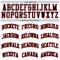 Custom White Black Pinstripe Black-Red Authentic Basketball Jersey