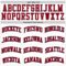 Custom White Red Pinstripe Red-Navy Authentic Basketball Jersey