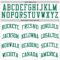 Custom White Kelly Green Pinstripe Kelly Green Authentic Basketball Jersey