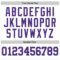 Custom White Purple Pinstripe Purple-Gray Authentic Basketball Jersey