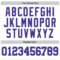 Custom White Purple Pinstripe Purple-Light Blue Authentic Basketball Jersey