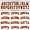 Custom White Brown Pinstripe Brown-Orange Authentic Basketball Jersey