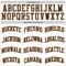 Custom White Brown Pinstripe Brown-Old Gold Authentic Basketball Jersey