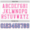 White1407-3 Custom White Light Blue Black-Pink Mesh Authentic Football Jersey