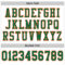 White1430-3 Custom White Kelly Green-Orange Mesh Authentic Football Jersey