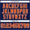 Custom White Orange-Navy Authentic Football Jersey