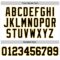 White1862-4 Custom White Black-Gold Authentic Football Jersey