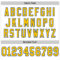 White2086-3 Custom White Yellow-Royal Mesh Authentic Football Jersey