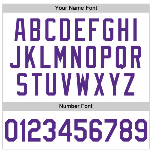 Custom White Purple Authentic Throwback Basketball Jersey