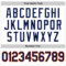 Custom White Navy-Orange Authentic Throwback Basketball Jersey