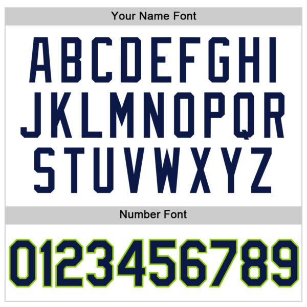 Custom White Navy-Neon Green Authentic Throwback Basketball Jersey