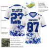 White2250-2_68a8999c-8ee9-4ba5-ba83-f61e5faa3159 Custom White Thunder Blue-Black 3D Pattern Splash Authentic Football Jersey