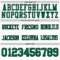 White2284-3 Custom White Kelly Green-Black Authentic Football Jersey