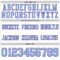 White2302-3 Custom White Light Blue-Purple Authentic Football Jersey
