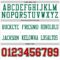 Custom White Red-Kelly Green Authentic Football Jersey