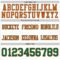 White2313-3 Custom White Kelly Green-Orange Authentic Football Jersey