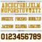 White2322-3 Custom White Brown-Gold Authentic Football Jersey