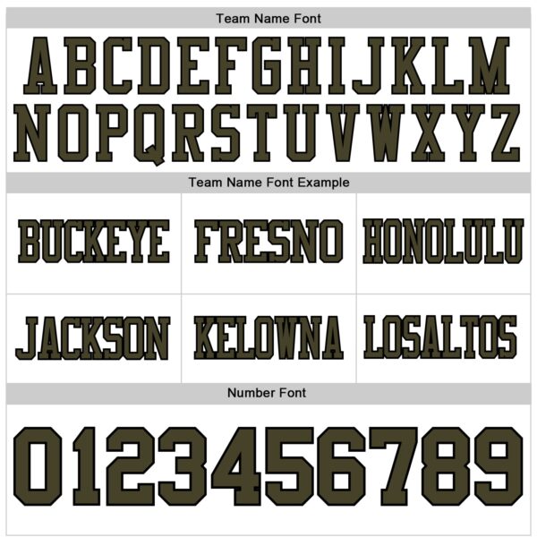 Custom White Olive-Black Authentic Football Jersey