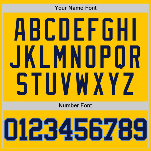 Custom Yellow Navy-Light Blue Authentic Basketball Jersey