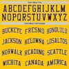 Custom Yellow Brown-White Authentic Basketball Jersey